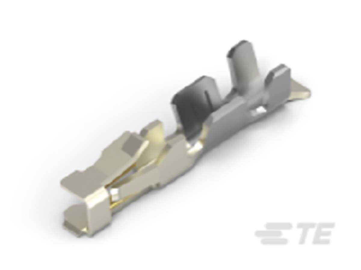 TE Connectivity AMPMODU Series Female Crimp Terminal, 24AWG Max
