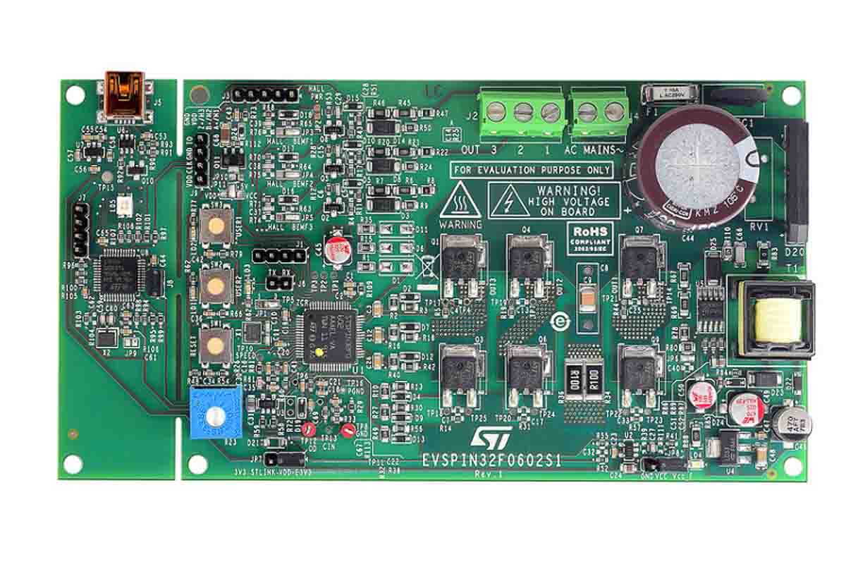 STMicroelectronics EVSPIN32F0602S1 3-Phase Inverter for STSPIN32F0602 for STSPIN32F0602