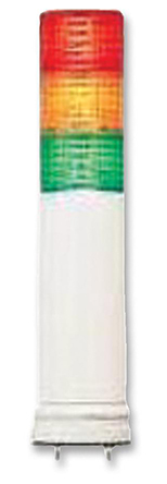 Schneider Electric Harmony XVC Series Orange, Red, Red/Green/Orange Buzzer Signal Tower, 3 Lights, 100 → 240 V