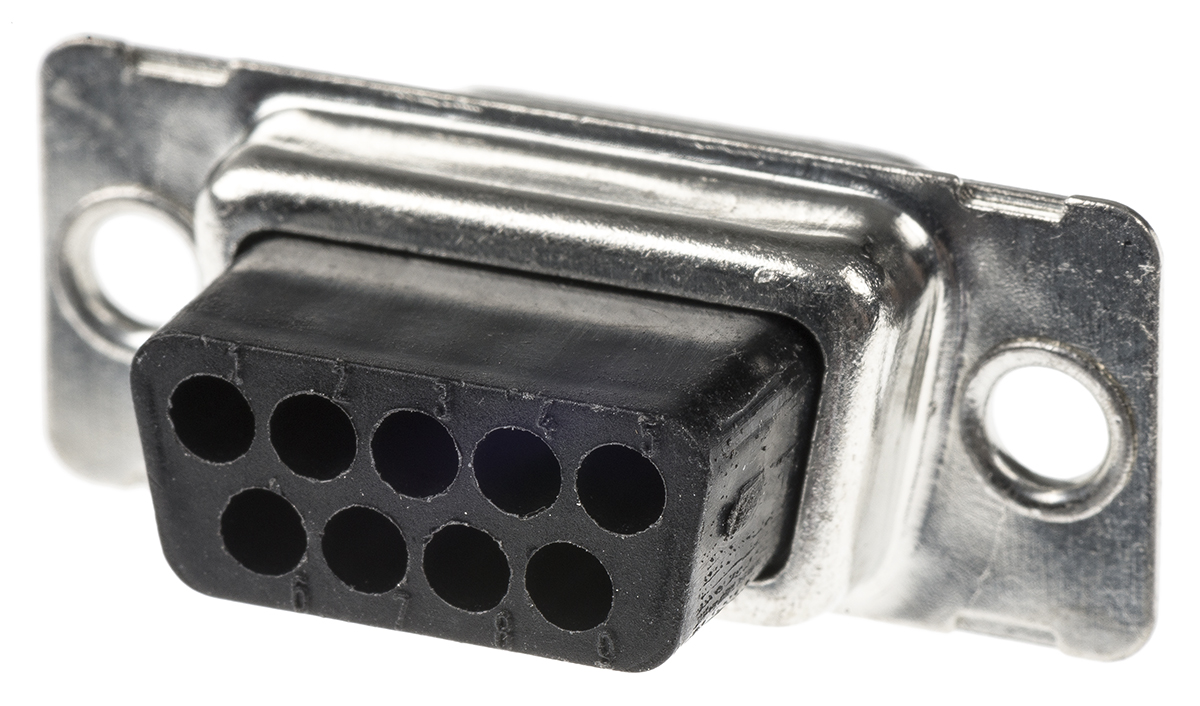 Provertha TMC 9 Way Cable Mount D-sub Connector Socket