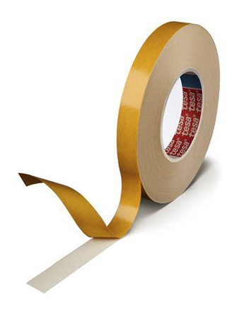 Tesa 64958 White Adhesive Foam Tape, 19.0mm x 25.0m, 1.05mm Thick