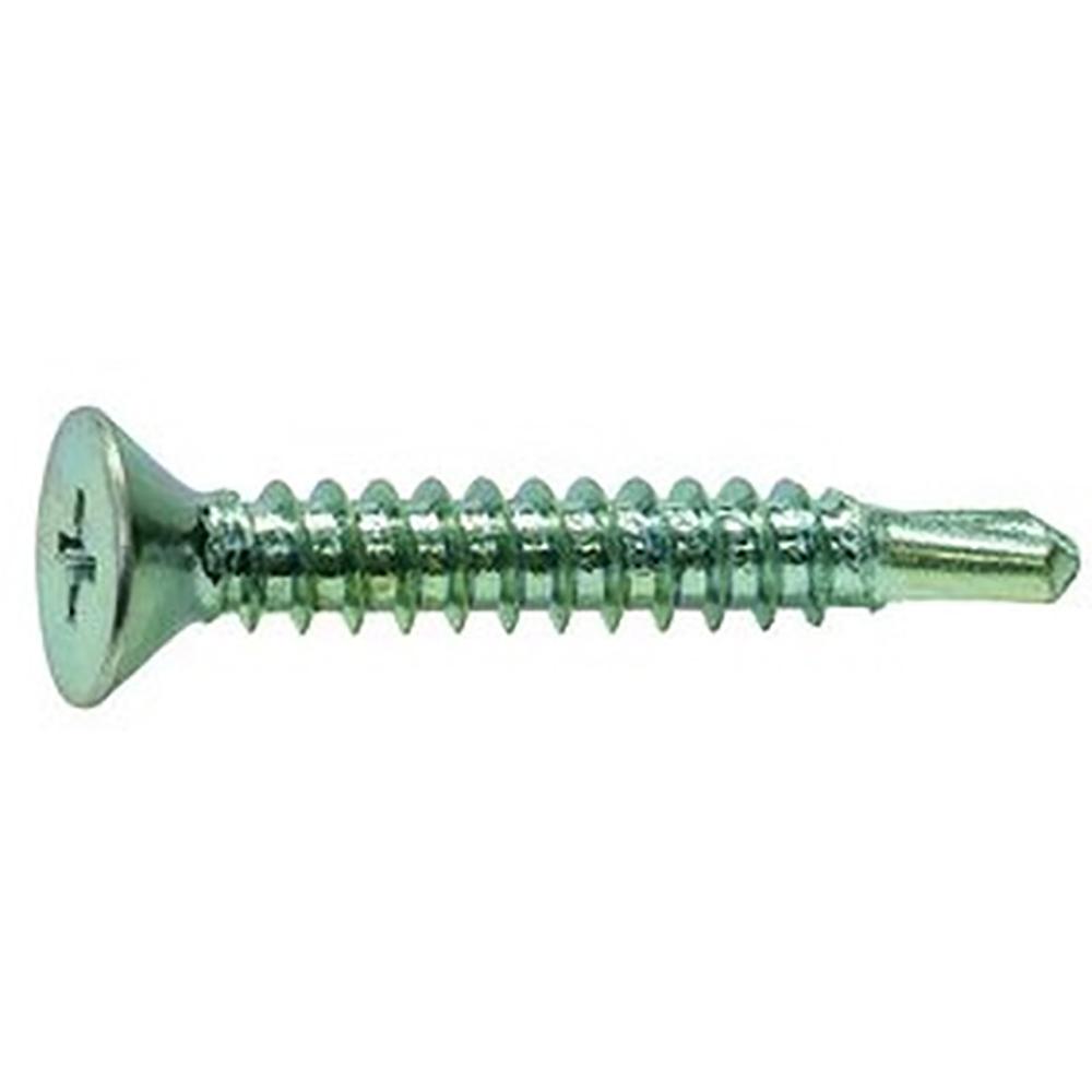 RS PRO Zinc Plated Steel Self Drilling Screw #6 x 3/8in Long