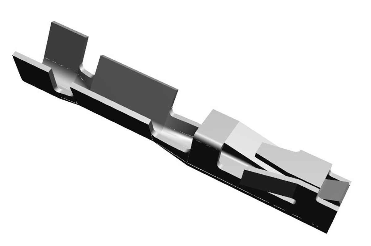 TE Connectivity AMPMODU Tandem Spring Series Female Crimp Terminal, 24AWG Min, 20AWG Max