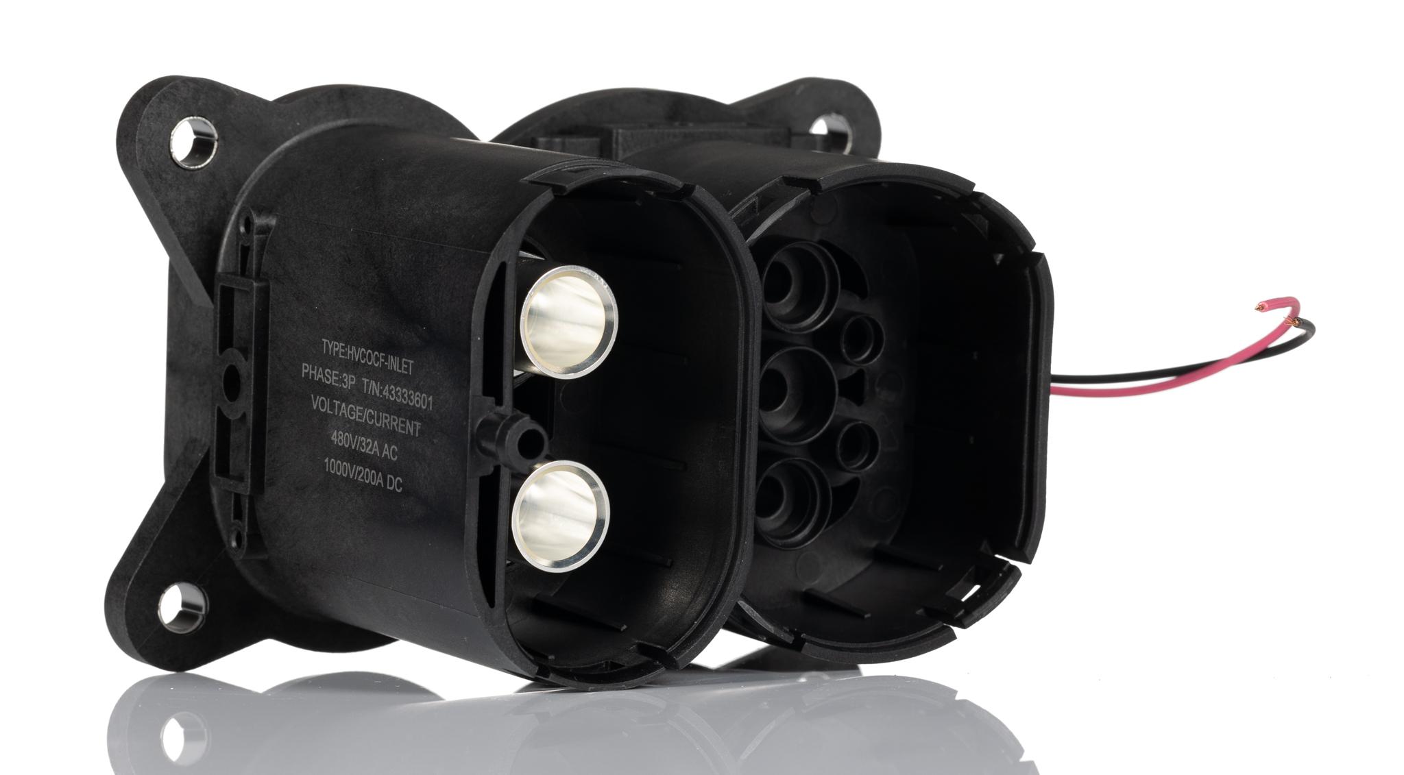 Amphenol Industrial, CCS2 Charging Inlet Socket, 200A 1000 V dc