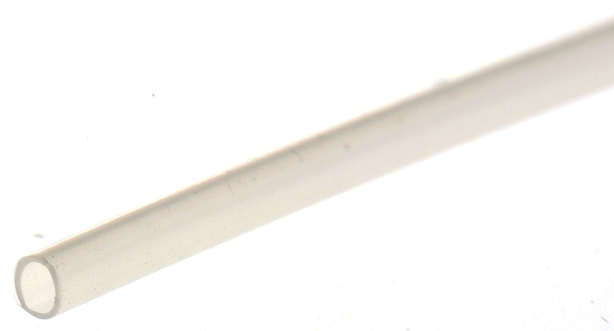 TE Connectivity Heat Shrink Tubing, Clear 1.6mm Sleeve Dia. x 1.2m Length 2:1 Ratio, RNF-100 Series