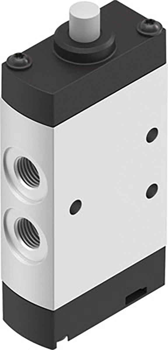 Festo Plunger 5/2 Pneumatic Manual Control Valve VMEF Series, G 1/8, 1/8in, 8031297