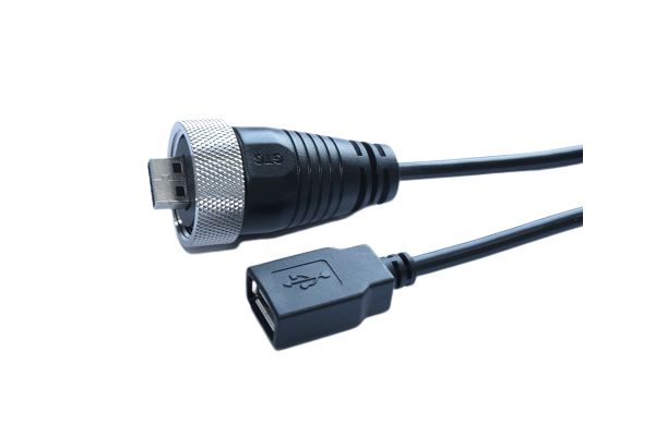 RS PRO USB 2.0, Male USB A to Female USB A, 2m