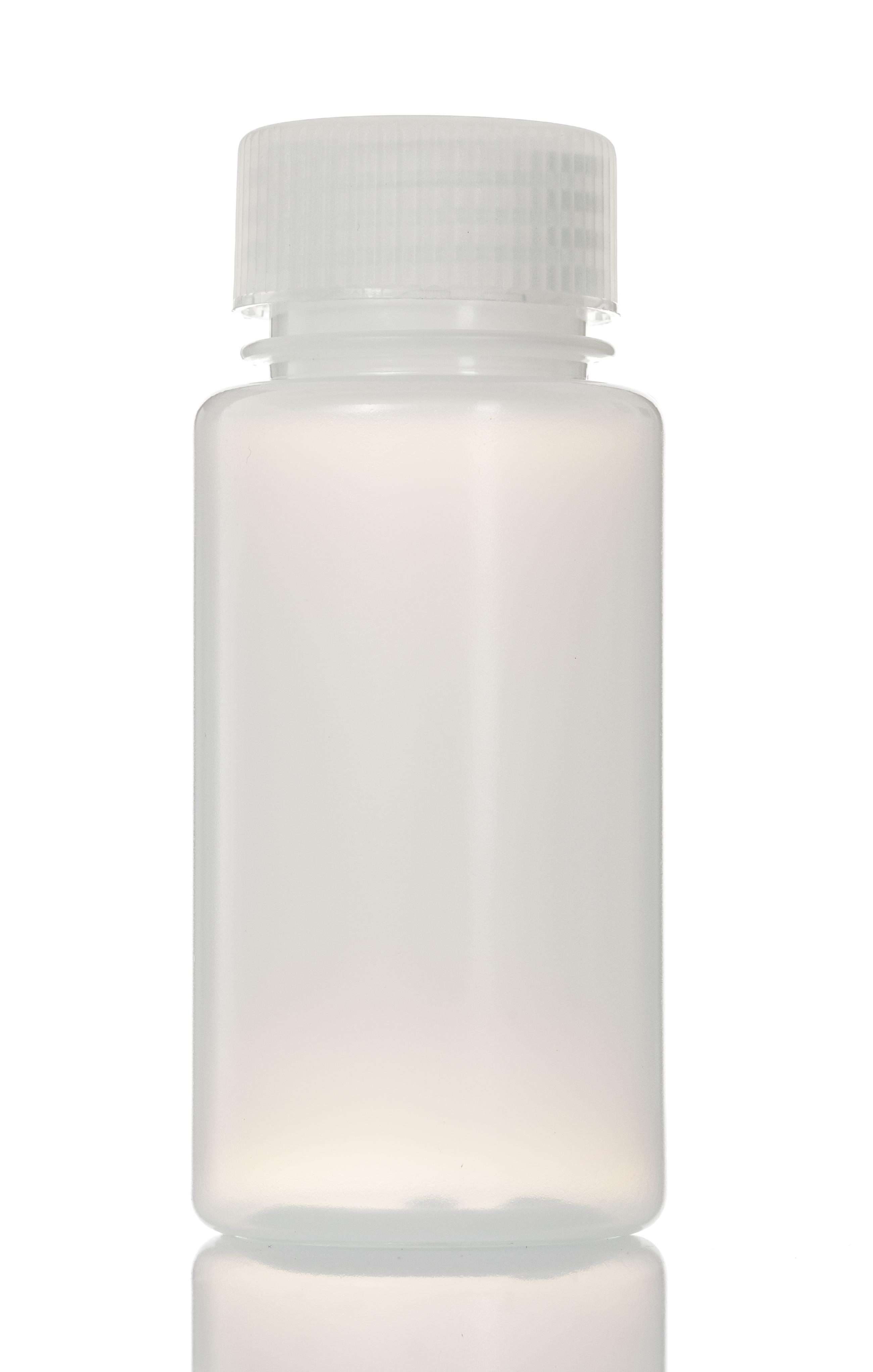 RS PRO 100ml HDPE Wide Neck Storage Bottle