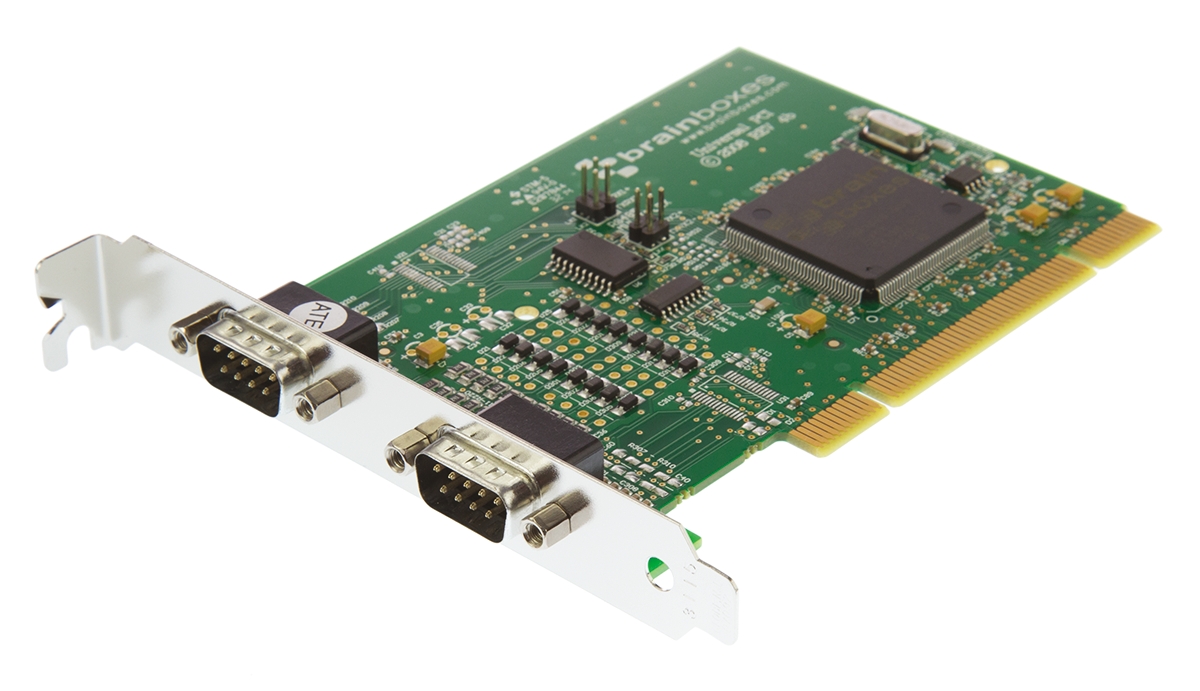Brainboxes 2 Port PCI RS422, RS485 Serial Card