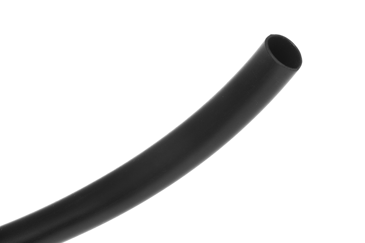 Alpha Wire PVC Black Cable Sleeve, 9.53mm Diameter, 30m Length, FIT Wire Management Series