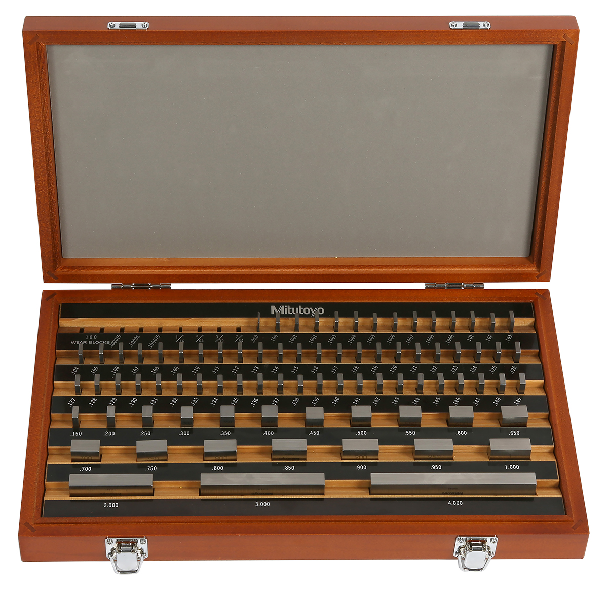 Mitutoyo Gauge Block Set Steel Imperial, 81 piece