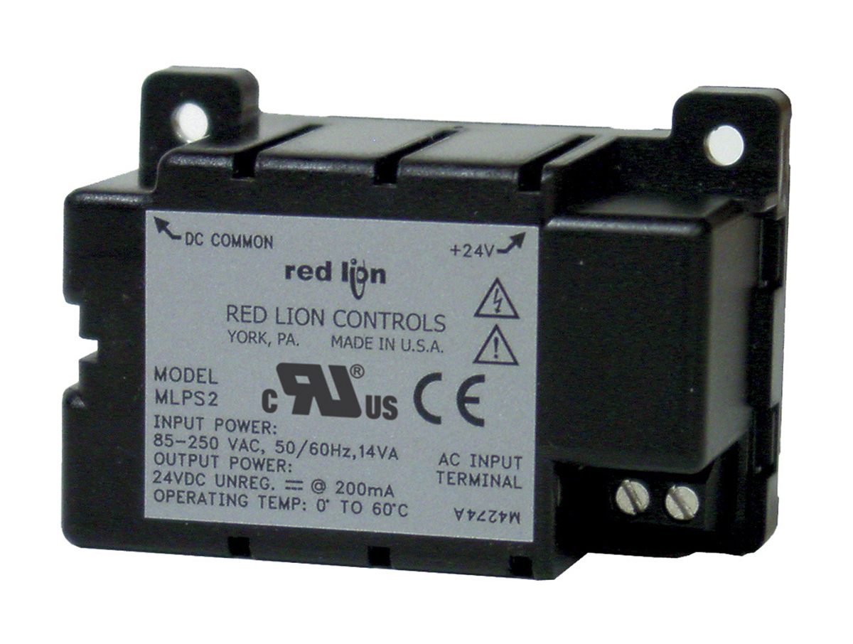 Red Lion Power Supply For Use With CUB4, CUB5, DT8 Panel Meters