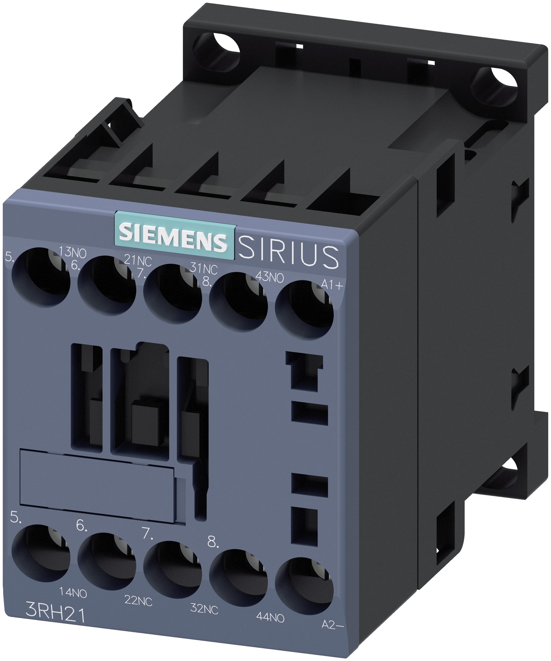 Siemens SIRIUS 3RH2 Contactor Relay, 10 A, 2NO + 2NC, 600 V dc, 690 V ac