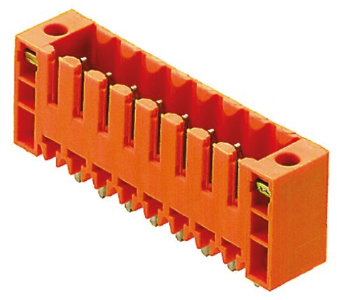 Weidmuller, 3.5mm Pitch, OMNIMATE SL, 10 Way, Pluggable Terminal Block, Header, Through Hole, Solder Termination,