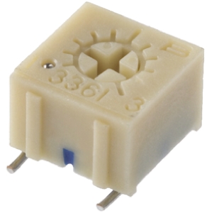 5kΩ, SMD Trimmer Potentiometer 0.5W Top Adjust Bourns, 3361