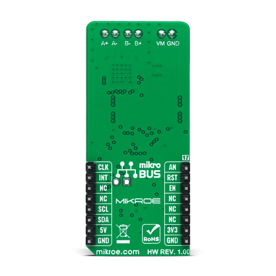 MikroElektronika Multi Stepper Click - TB67S109 Stepper Motor Driver for TB67S109AFTG for Stepper Motor