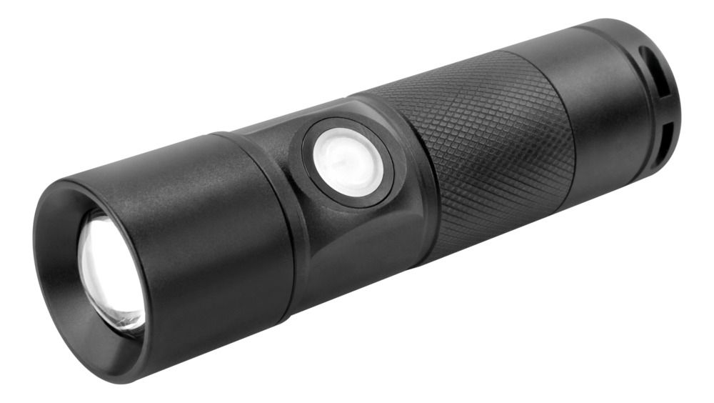 Ansmann Future T-Series LED Torch Black - Rechargeable 300 lm, 98.5 mm