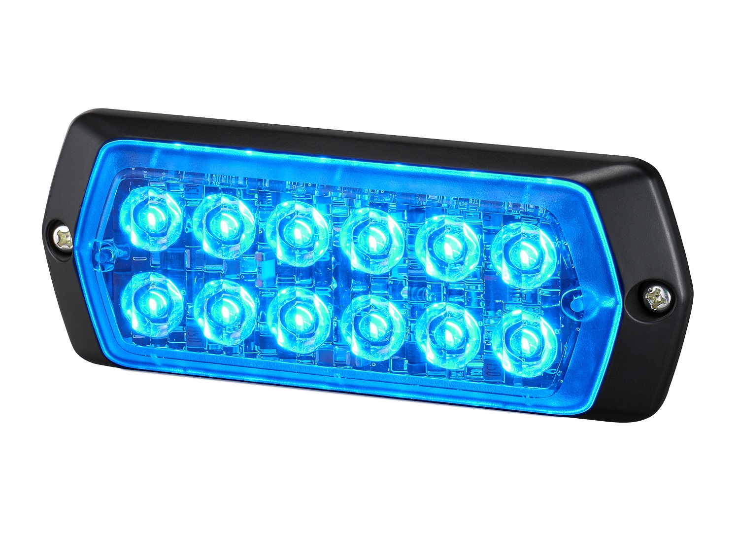 Patlite 2M1 Series Blue Multiple Effect Warning Light, 12 → 24 V, Indoor/Outdoor, LED Bulb, IP68
