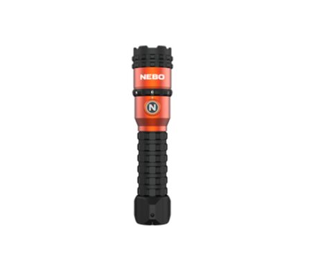 NEBO LED Torch Black - Rechargeable 3000 lumens, 177.038 mm