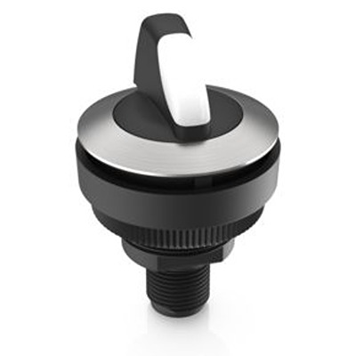 RAFI IP65 Key Switch, DPST, 100mA 2-Way Knob-Key