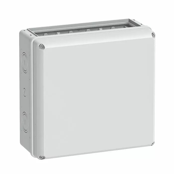 Spelsberg AK 14 Series Grey Plastic Enclosure, IP65, IK08, Flanged, Grey Lid, 315 x 300 x 147mm