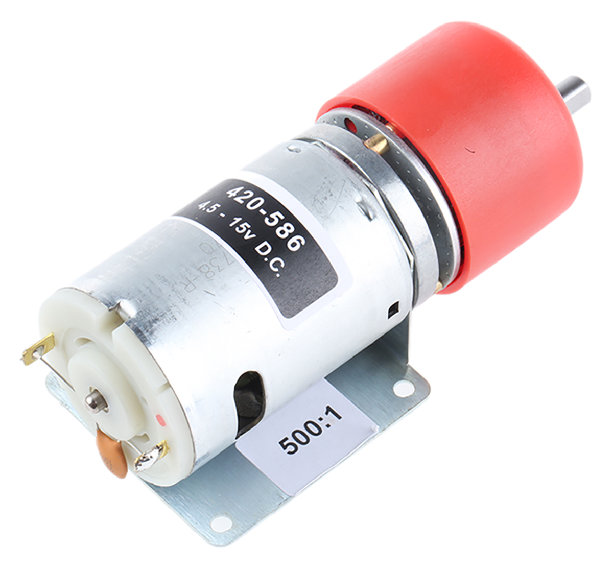 RS PRO Brushed Geared DC Geared Motor, 19.8 W, 12 V dc, 59 Ncm, 29 rpm, 6mm Shaft Diameter