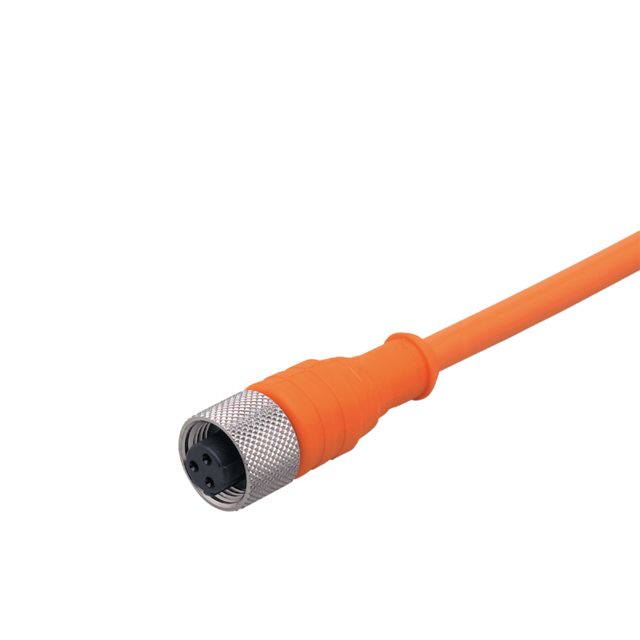 ifm electronic Female 1 way M12 to Unterminated Unterminated Sensor Actuator Cable, 2 m