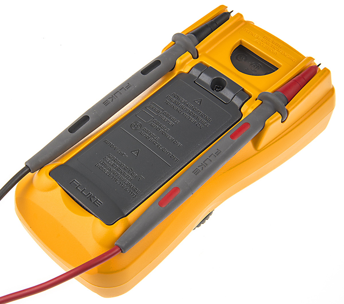 Fluke 114 Handheld Digital Multimeter, True RMS, 600V ac Max - UKAS Calibrated