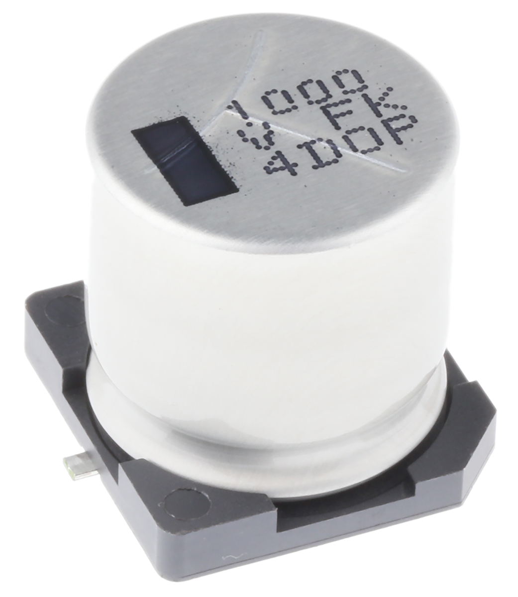 Panasonic 1000μF Aluminium Electrolytic Capacitor 35V dc, Surface Mount - EEVFK1V102M
