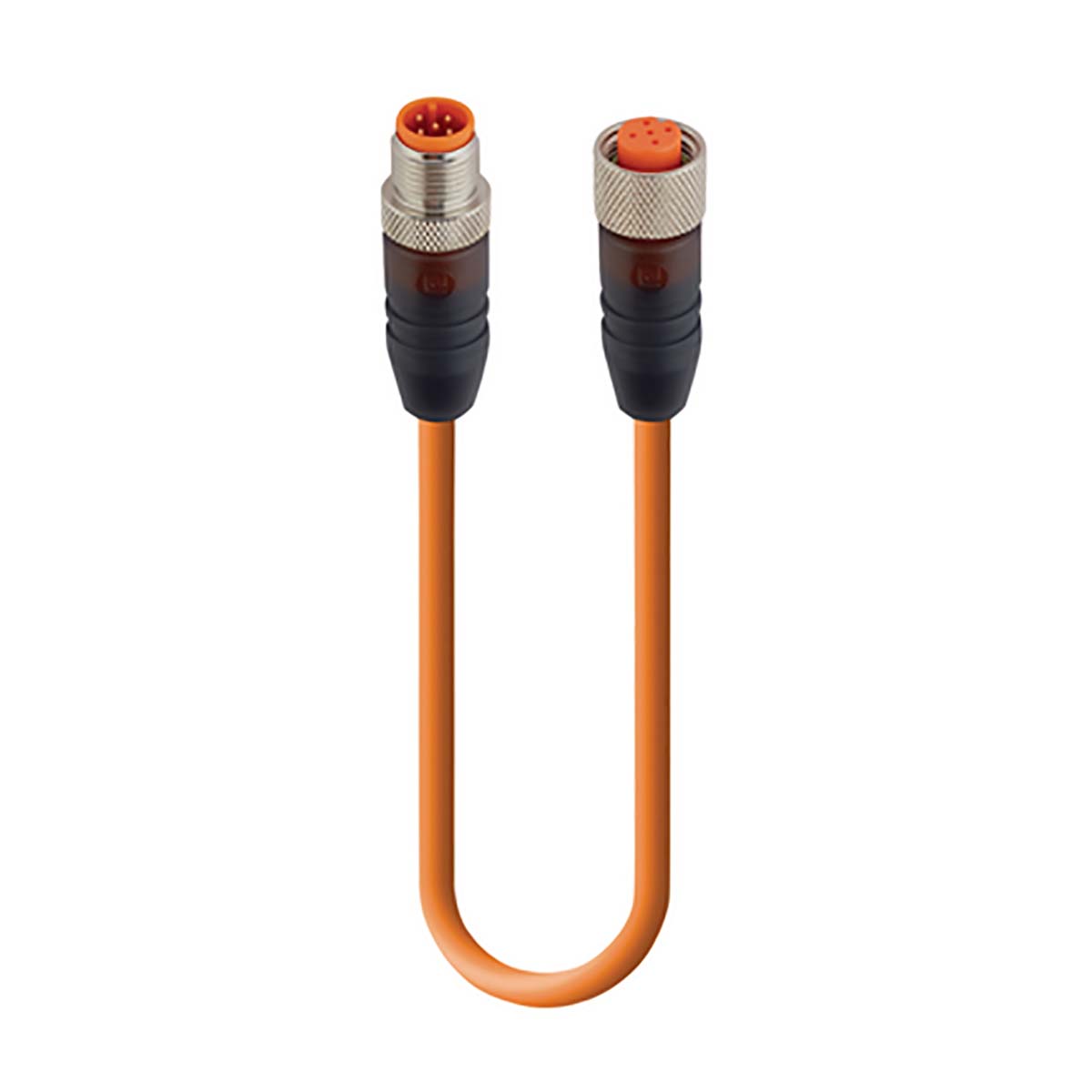 Lumberg Automation Male 5 way M12 to Female 5 way M12 Sensor Actuator Cable