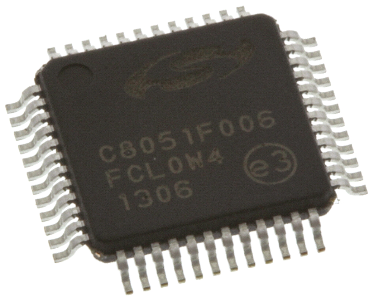 Silicon Labs, 8 bit 8051, C8051F006 Microcontroller, 40 MHz, 32kB FLASH, 48-Pin TQFP
