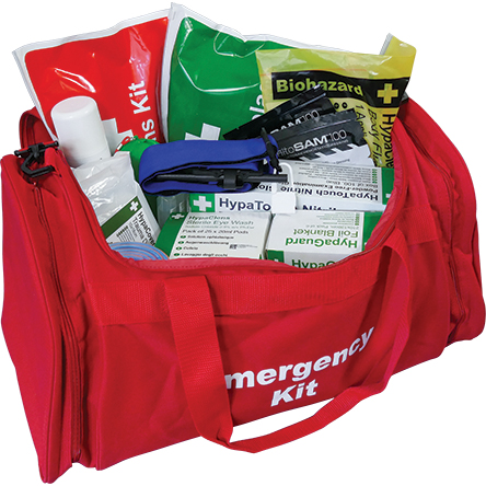 RS PRO Emergency Trauma Kit for 25 Person/People, Carrying Case
