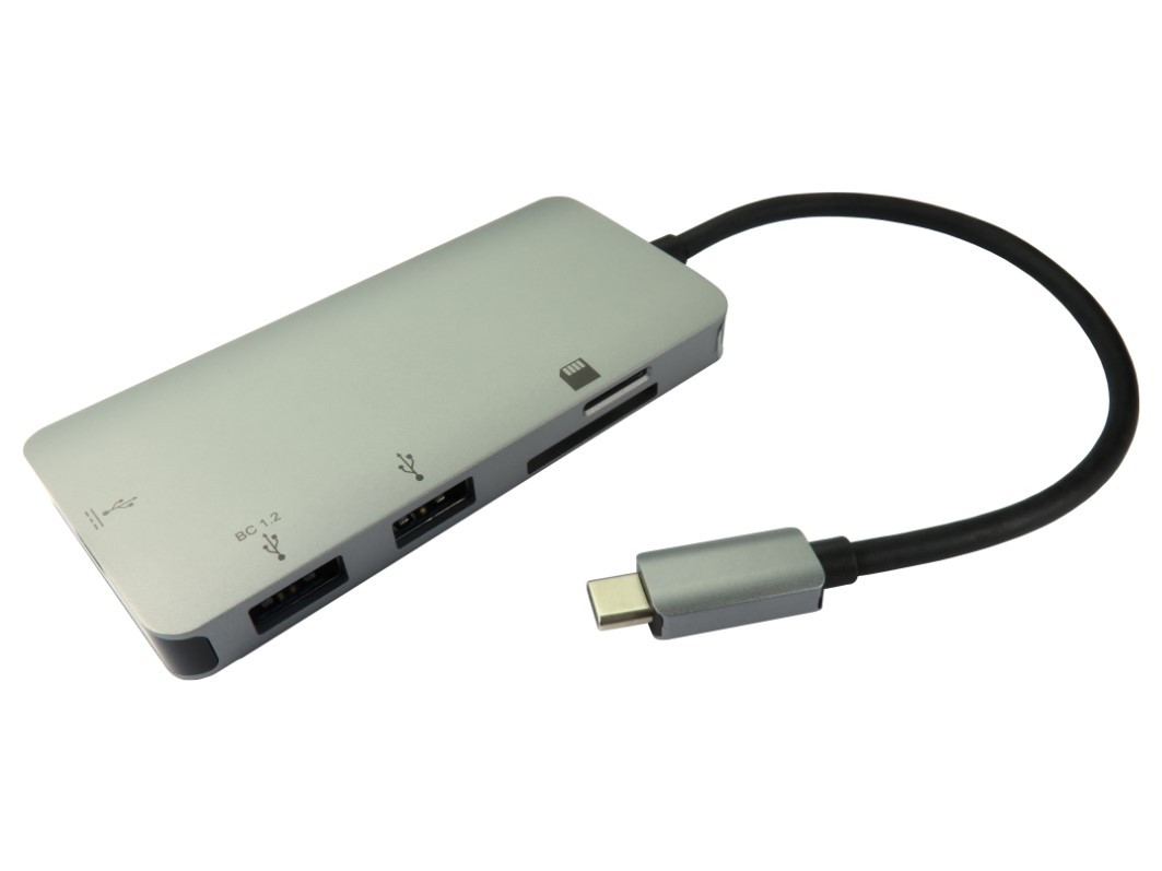 RS PRO 2 Port USB 3.0 USB C  Hub, USB Powered