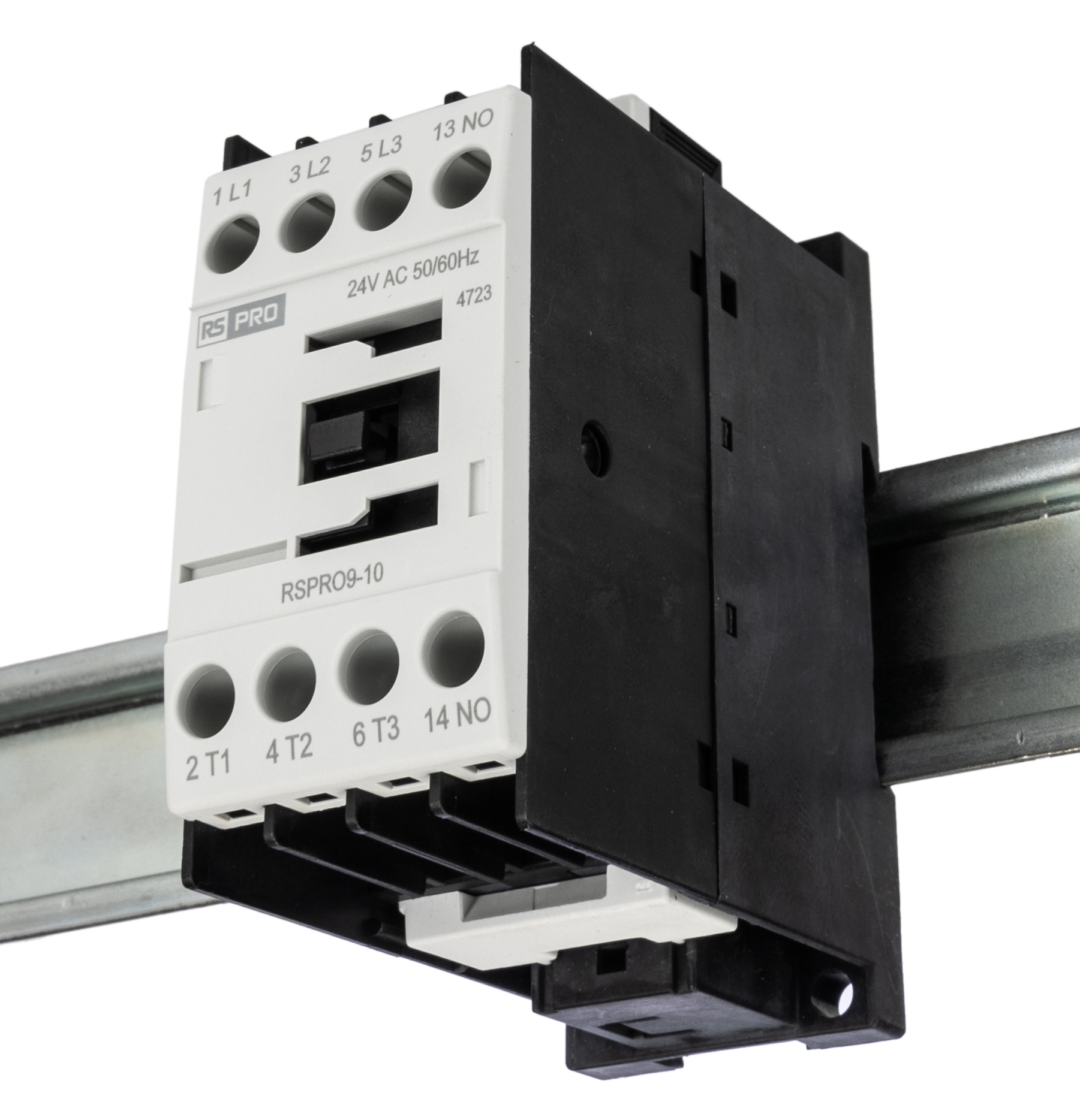 RS PRO Contactor, 24 V ac Coil, 3-Pole, 9 A, 4 kW 24 V, 1 NO, 690V