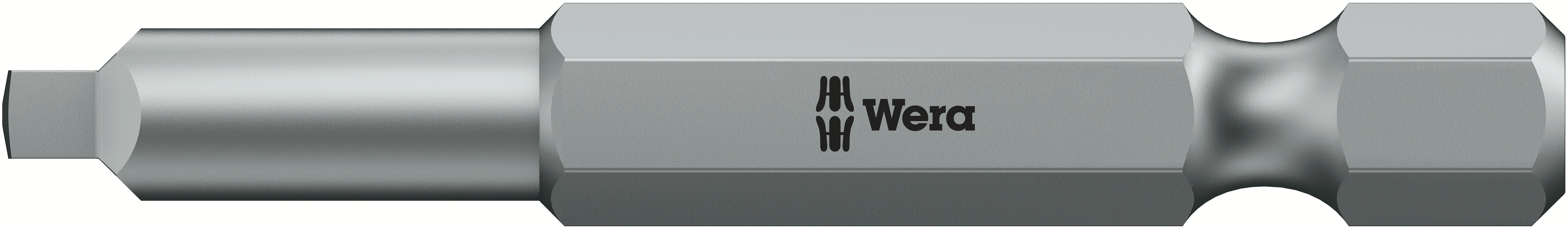 Wera Square Screwdriver Bit, SQ2 Tip