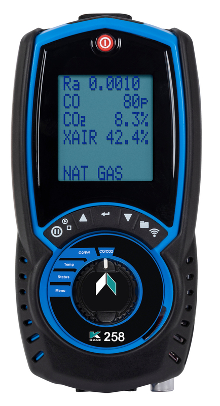 Kane KANE258 Flue Gas Analyser, 0.3%, 5%