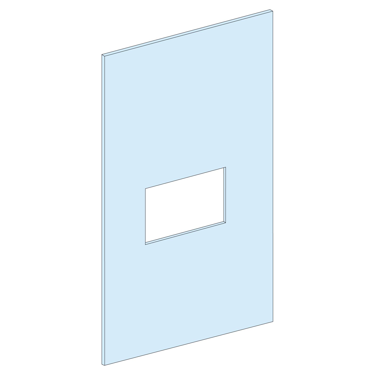 Schneider Electric PrismaSeT G Series Steel Front Plate for Use with PrismaSeT PrismaSeT G Duct, 450 x 300mm