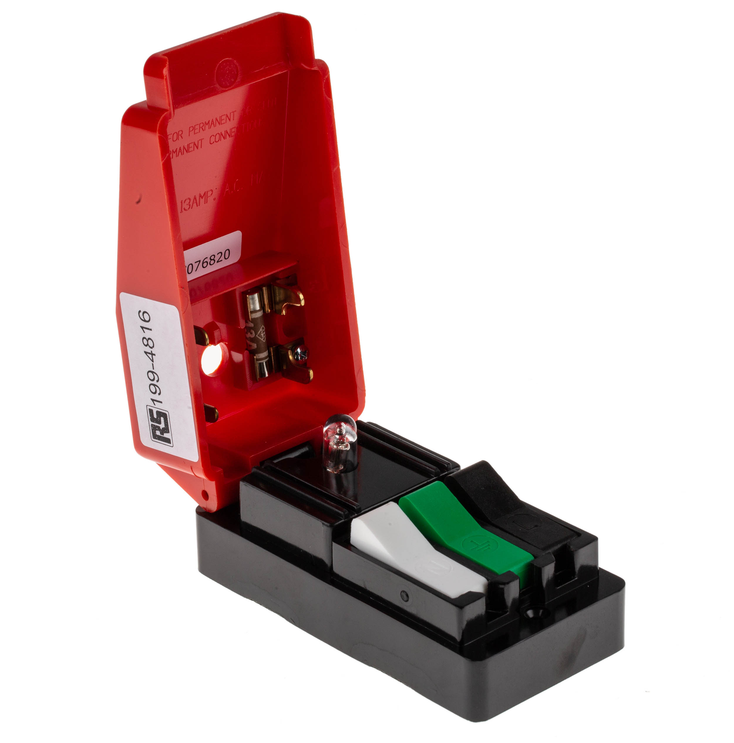 RS PRO Mains Test Block, Rated At 13A, 250 V ac, 24 V dc