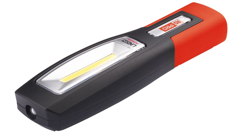 RS PRO Rechargeable LED Work Light, 400 lumens, USB-C Plug, 5 V, IP54