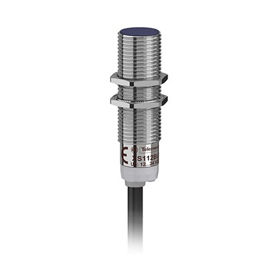 Telemecanique Sensors Inductive Threaded Barrel Proximity Sensor, M12, 4 mm Detection, PNP NC, 12 → 24 V dc