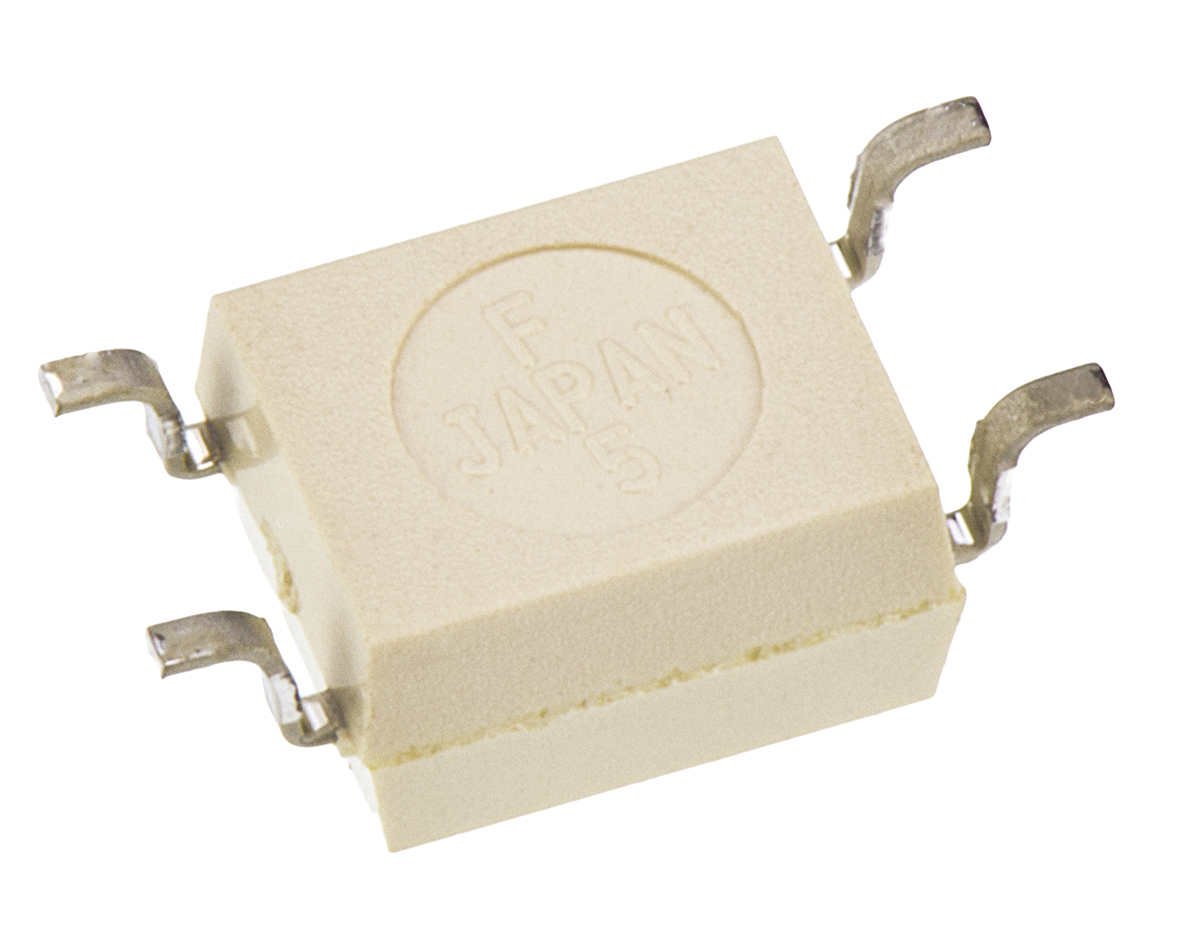 Toshiba, TLP185(BLL,SE(T DC Input Phototransistor Output Optocoupler, Surface Mount, 4-Pin SO