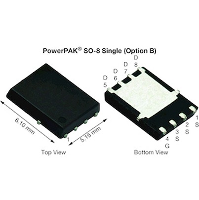 Vishay SIRA10DDP Type N-Channel Single MOSFETs, 96 A, 30 V Enhancement, 8-Pin PowerPAK SIRA10DDP-T1-GE3