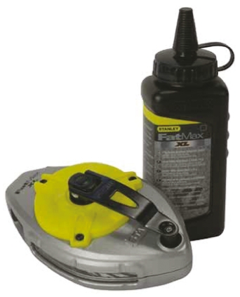 Stanley 30m Chalk Line & with black Chalk Powder