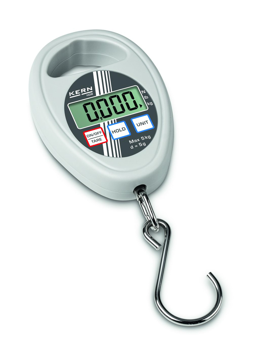 Kern HDB 5K5N Hanging Weighing Scale, 5kg Weight Capacity, With RS Calibration
