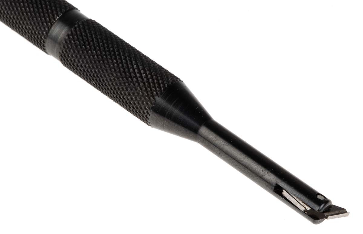 Noga Deburring Tool, 10mm Capacity, HSS Blade