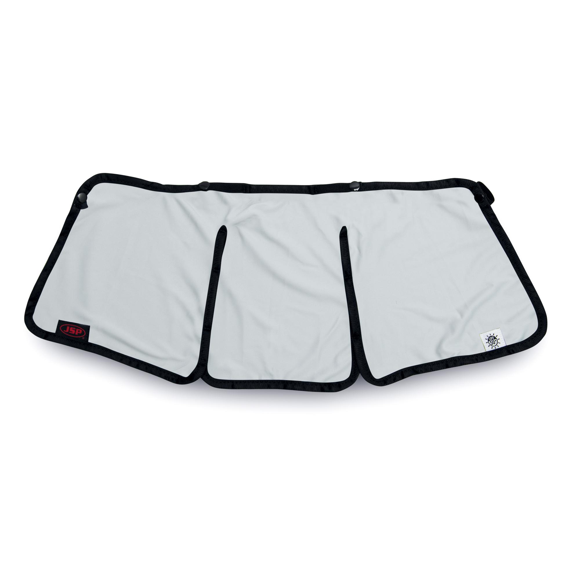 JSP Nylon, Polyester Grey Hard Hat Neck Guard, EVO®