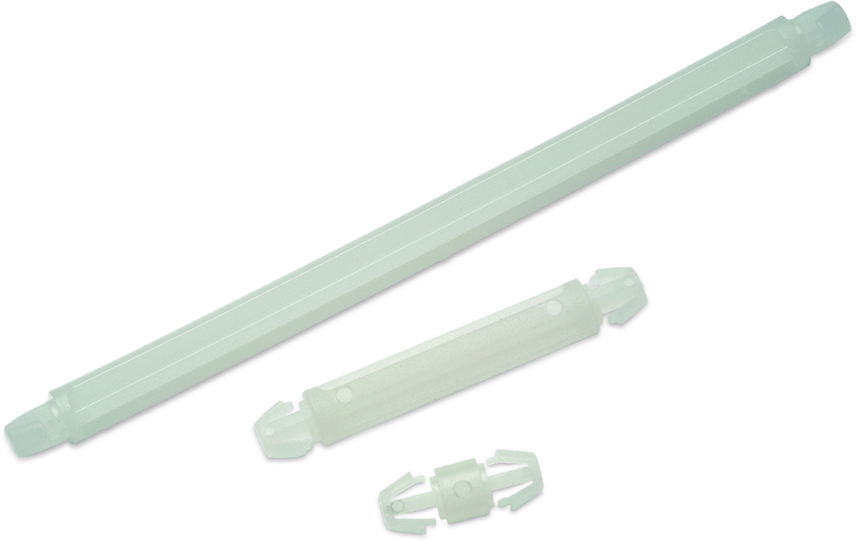 709620800, 5mm High Nylon Support Post for 4mm PCB Hole, 5mm Base