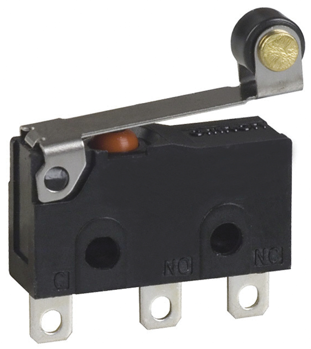 Omron Roller Lever Micro Switch, Solder Terminal, 100 mA @ 30 V dc, SPDT, IP67