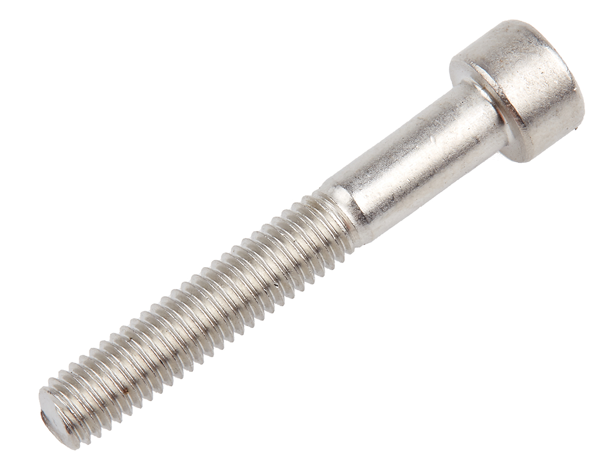 RS PRO Stainless Steel Hex Socket Cap Screw, DIN 912, M5 x 35mm