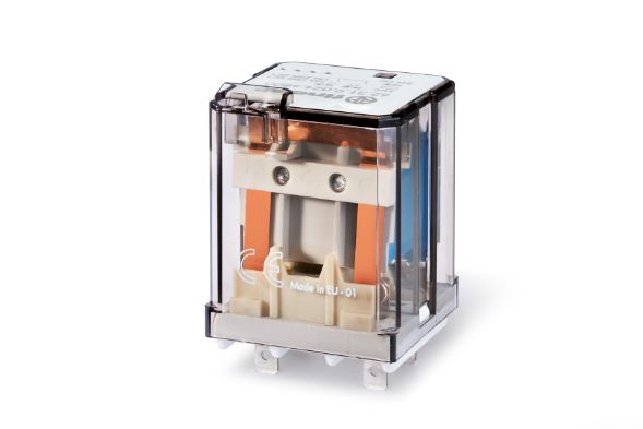 Finder Plug-In Mount Power Relay, 48V dc Coil, 16A Switching Current, SPST-NO